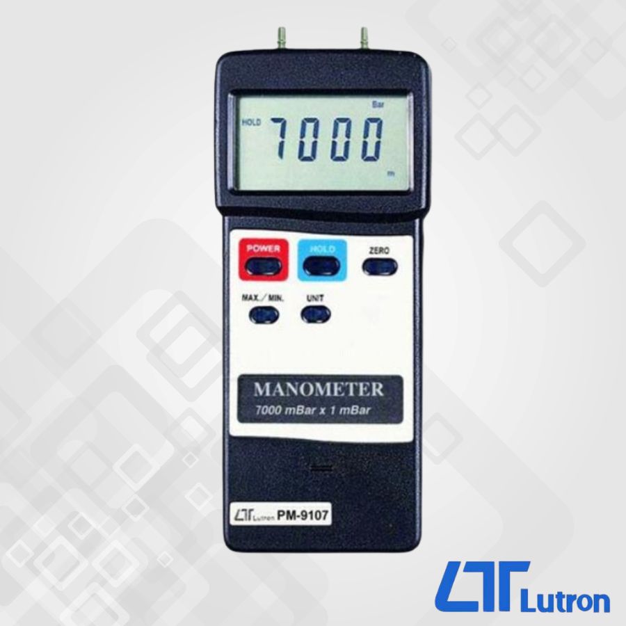Alat Ukur Tekanan Udara Manometer LUTRON PM-9107