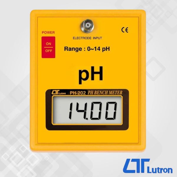 pH Bench Meter LUTRON PH-202